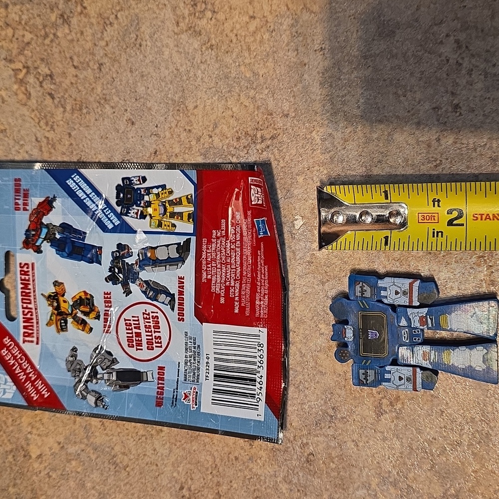 Transformers Mini Figure Soundwave NEW